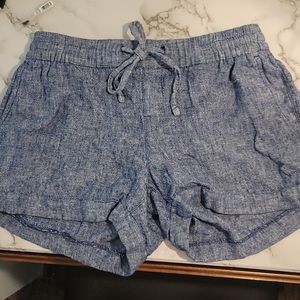 Blue shorts